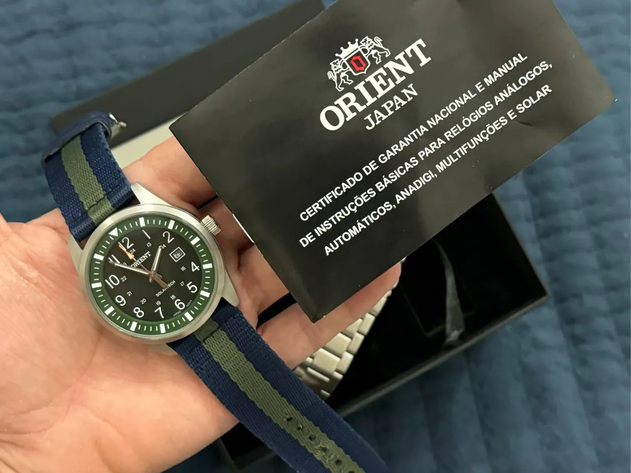 Orient Solartech Novo 2 Pulseiras - Foto 2