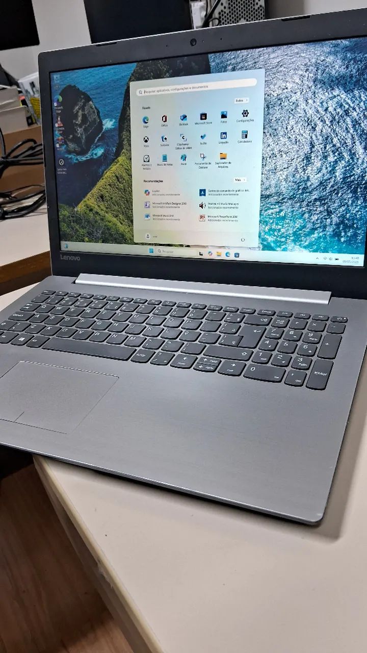 Notebook Lenovo, bem novo, Core i3, SSD, tela de 15.6'  - Parcelado em até 12x - Foto 3
