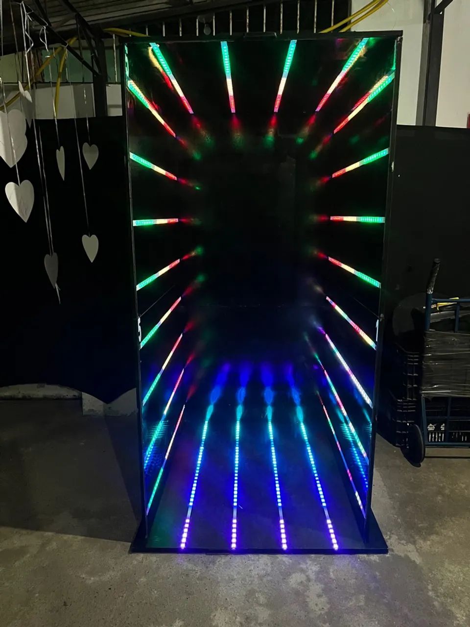 Túnel de Led para Fotos vem Plataforma 360
