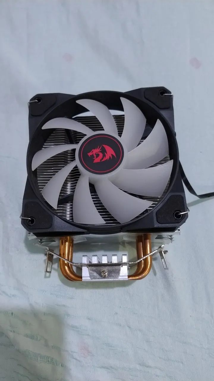 Aircooler Redragon Tyr led azul para processadores  - Foto 3