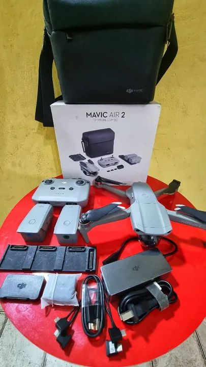 Drone DJI Mavic Air 2 com acessórios - Foto 2