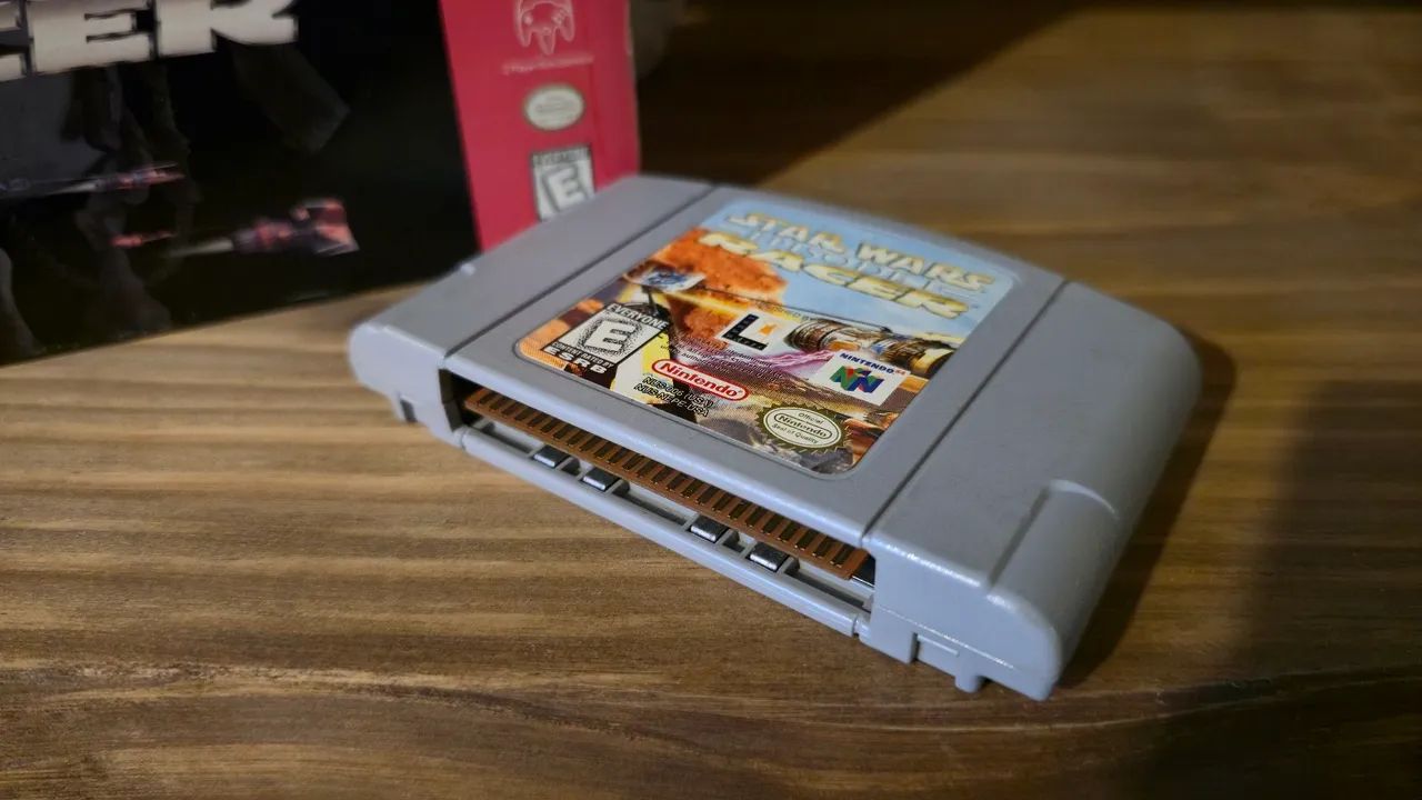 Star Wars Racer N64 (CAIXA E MANUAIS) - Foto 3