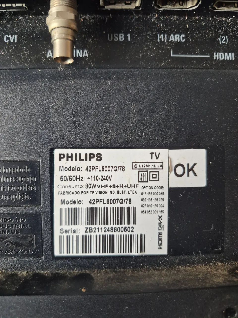 TV Philips 42pfl6007 - Foto 4