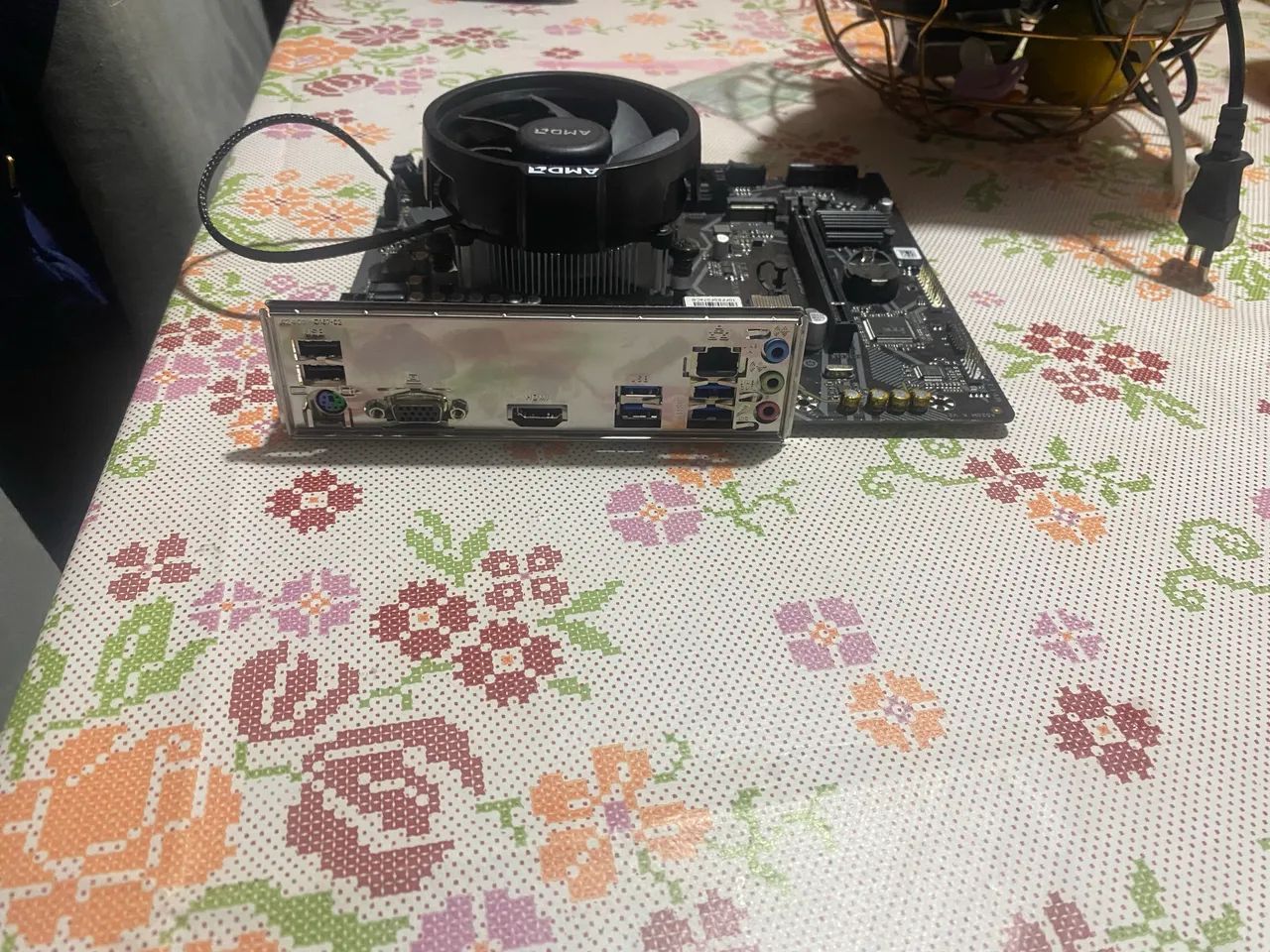 Kit placa mãe e processador  - Foto 3