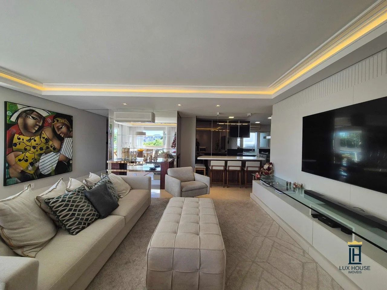 Ótimo Apartamento com 4 dormitórios em Jurerê Internacional - Foto 4