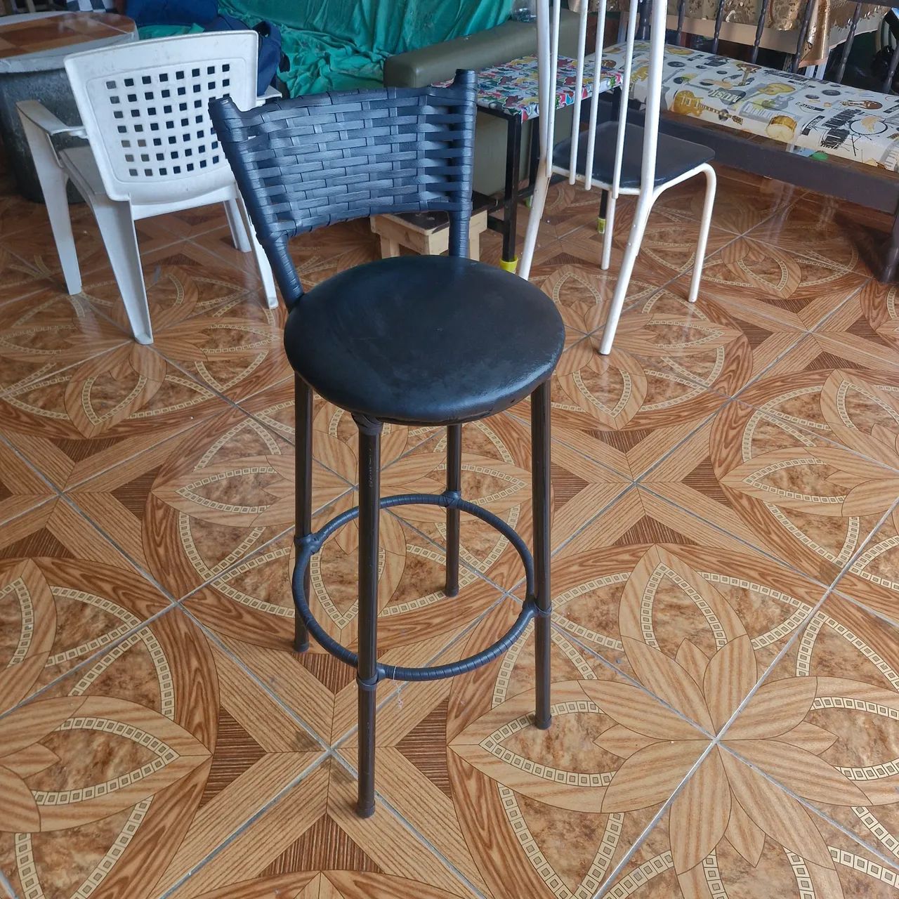 Banco alto, banco para bancada