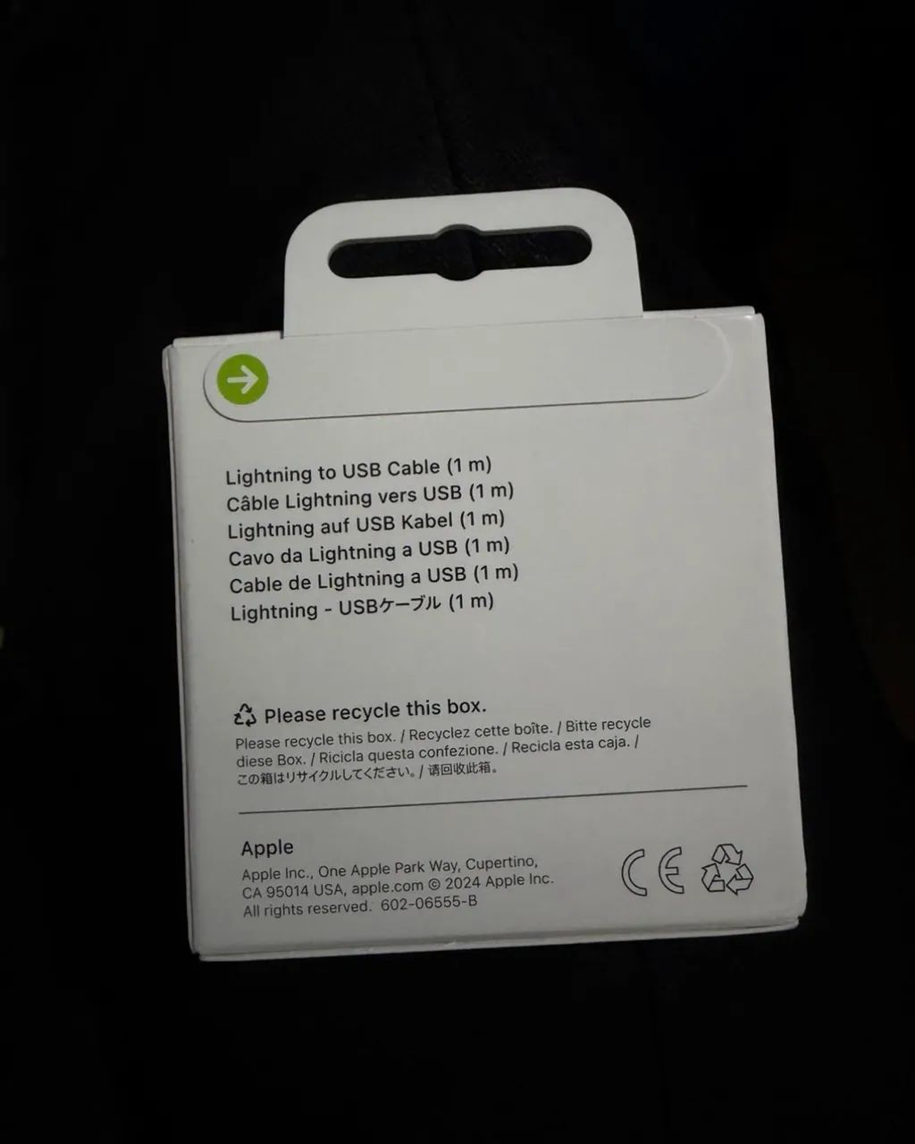 cabo USB lightining 1 metro - Foto 2
