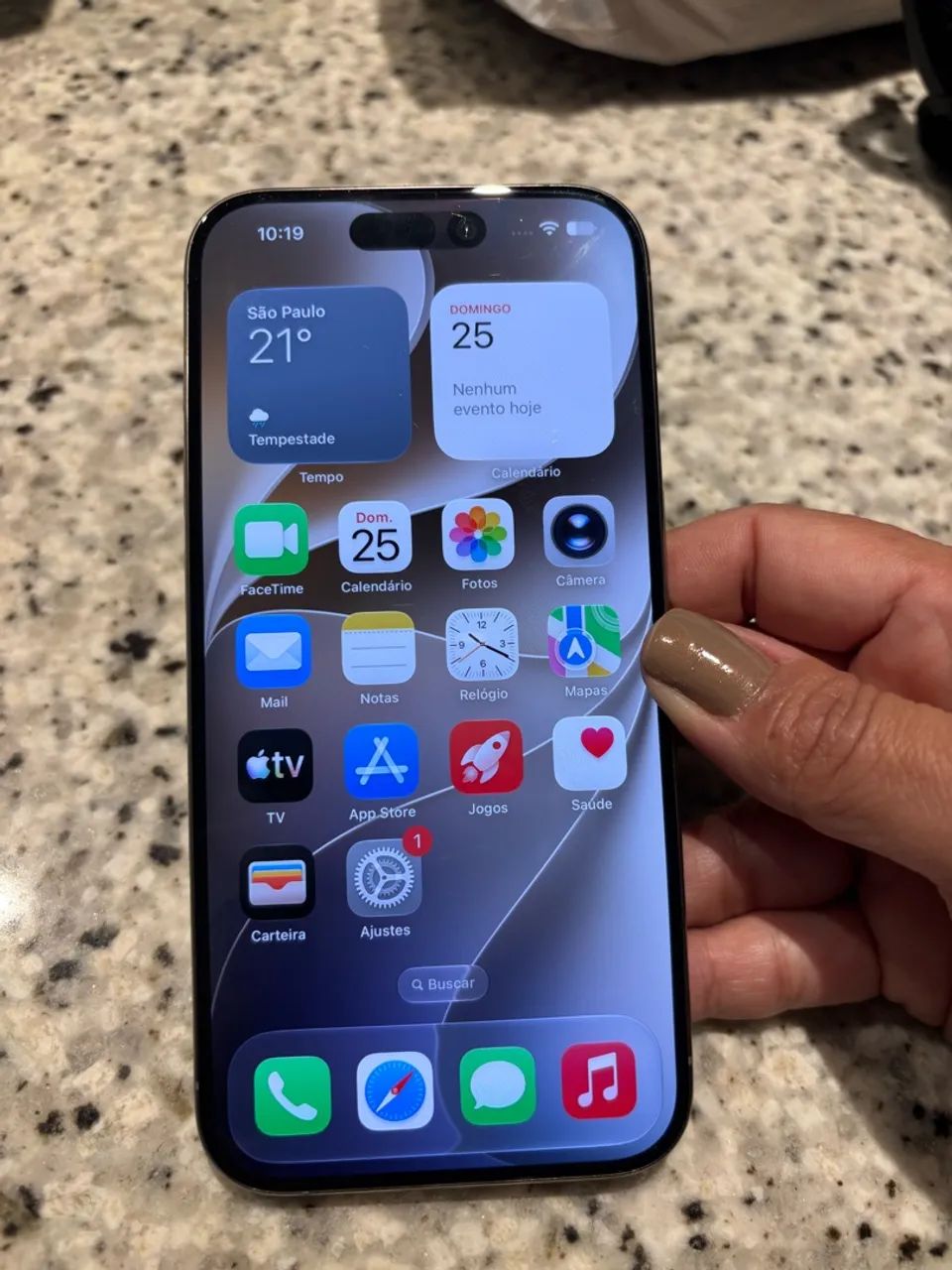 iPhone 15 pro, saúde da bateria 100% - Foto 5