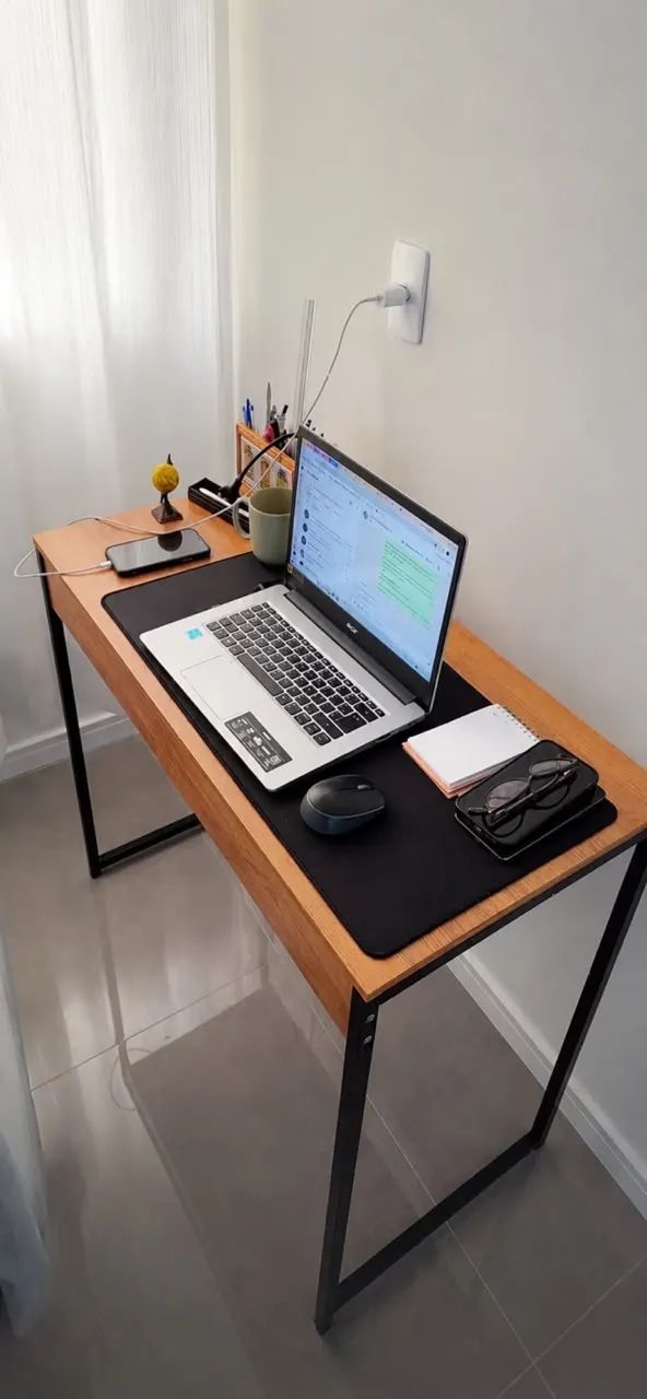 Mesa Escrivaninha Industrial NOVA NA CAIXA - Foto 2