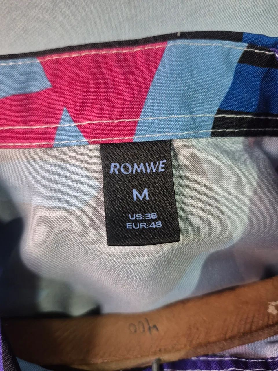 Camisa Romwe Men Shein - Foto 3