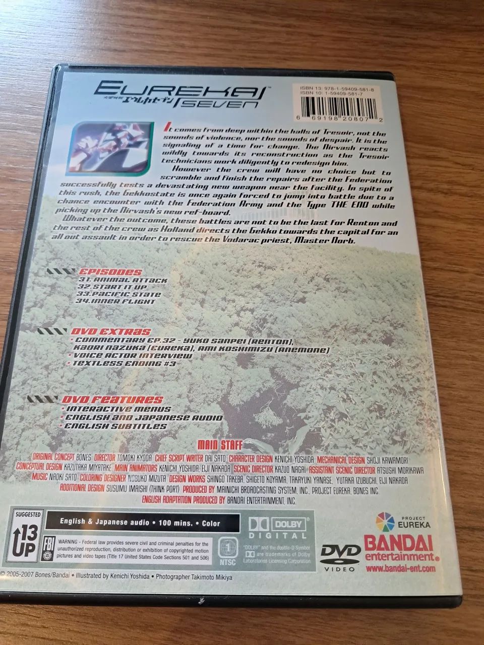 Dvd importado Eureka Seven v. 8 - Foto 3