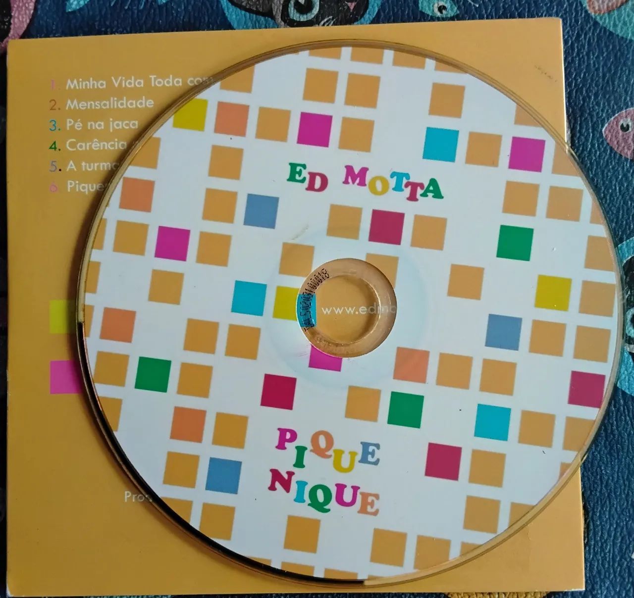 CD Ed Motta * Piquenique * Promo - Foto 3