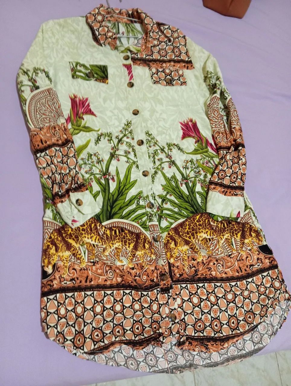 Vestido de manga longa - Foto 3