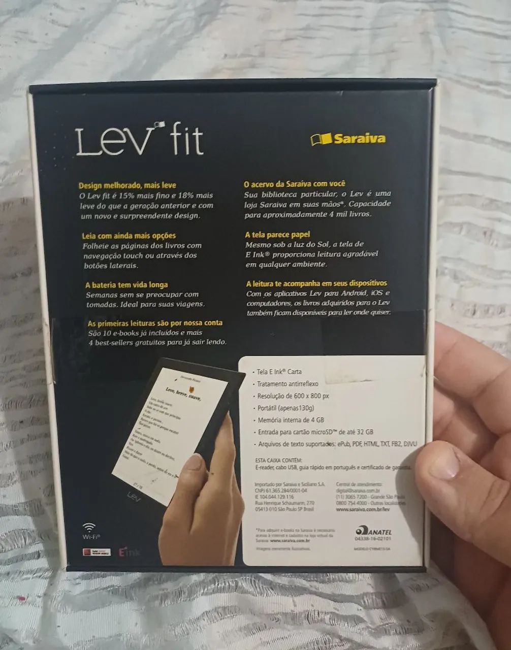 Kindle ( LEVfit. Saraiva) - Foto 3