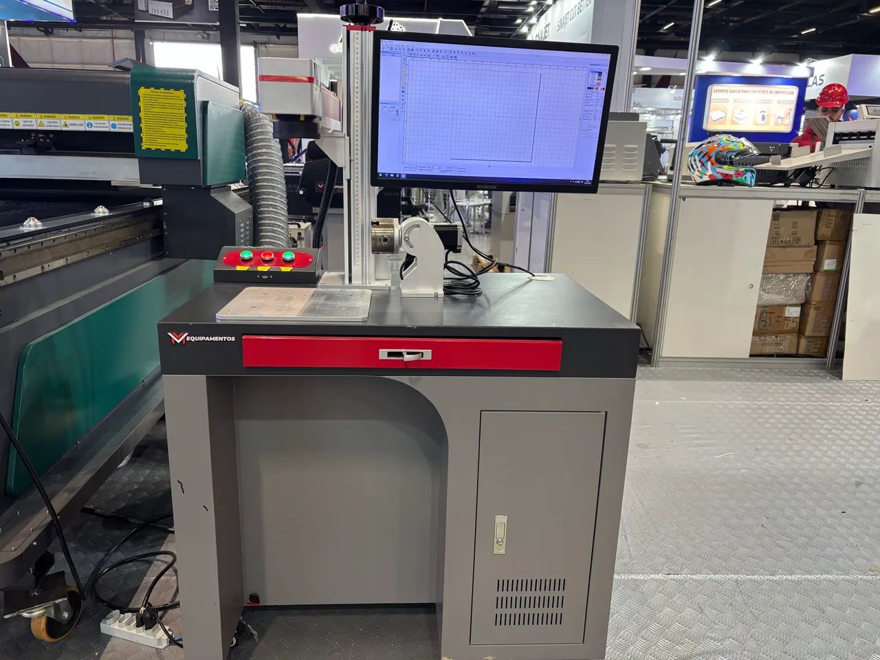 FIBER LASER 30 W fonte RAYCUS completa