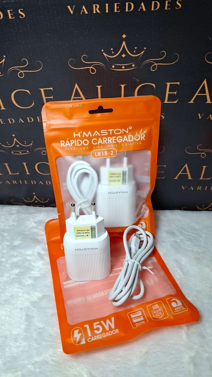 Carregador de iPhone usb lightning 