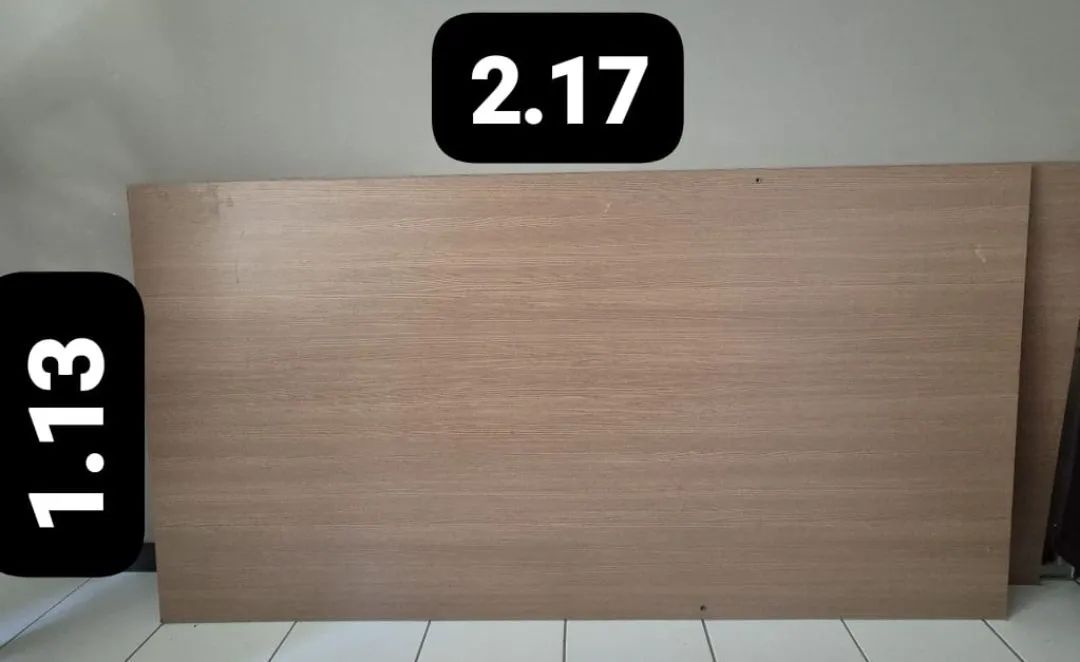 PLACA MDF COR.: CARVALHO 