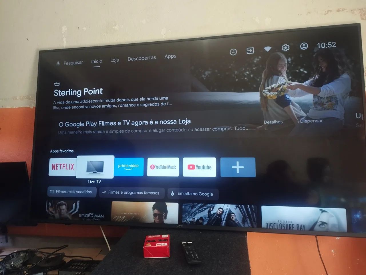 Tv 65" JVC Smart Android 4K ( com garantia ) - Foto 5
