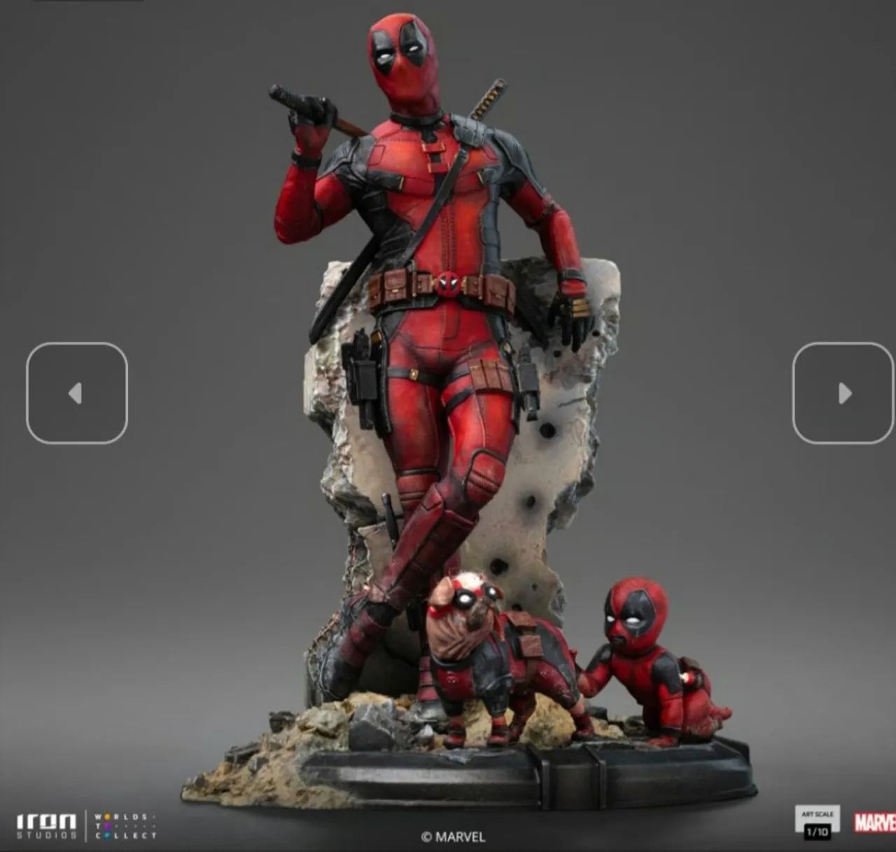 Deadpool Iron Studios Deadpool e Wolverine<br><br> - Foto 2