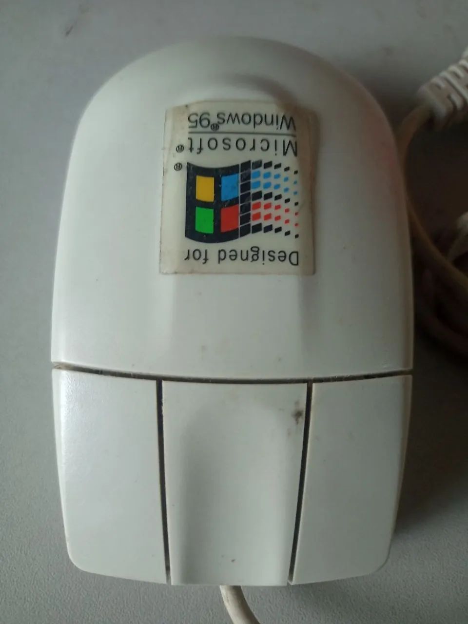 Mouse antigo de bolinha para pc486