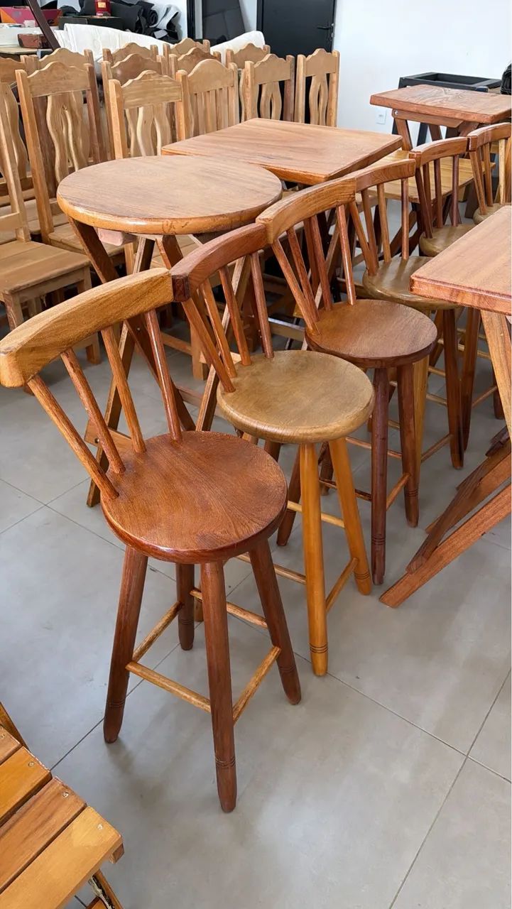 Conjunto bistrô e banquetas  - Foto 2
