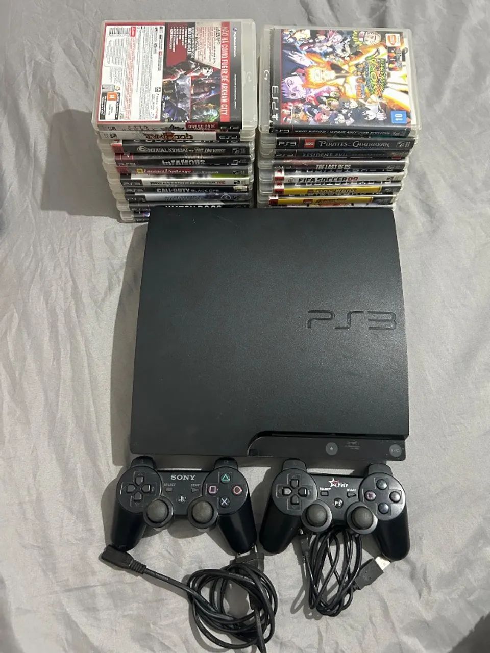 Console PS3, controles e jogos.  - Foto 3