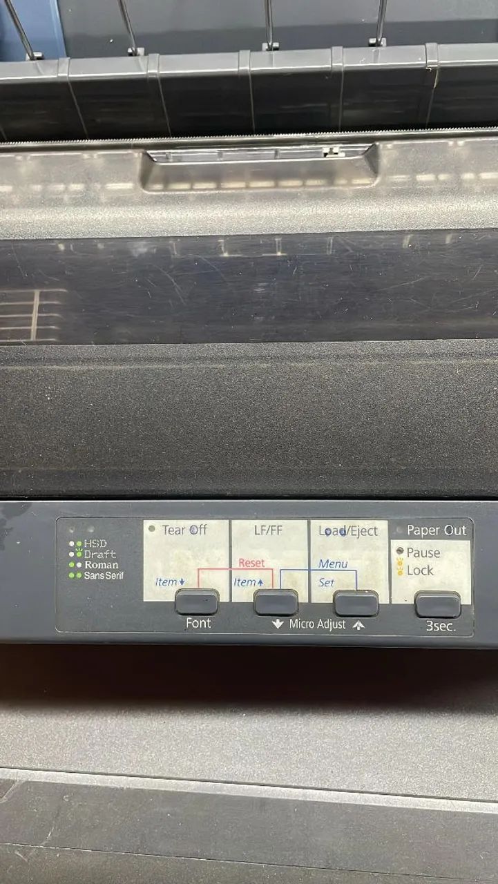 Impressora monocromática Epson LX-350 - Foto 2