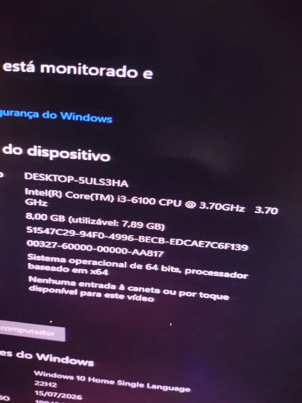 ? PC GAMER COMPLETO RGB - R$ 1.200 ? - Foto 4