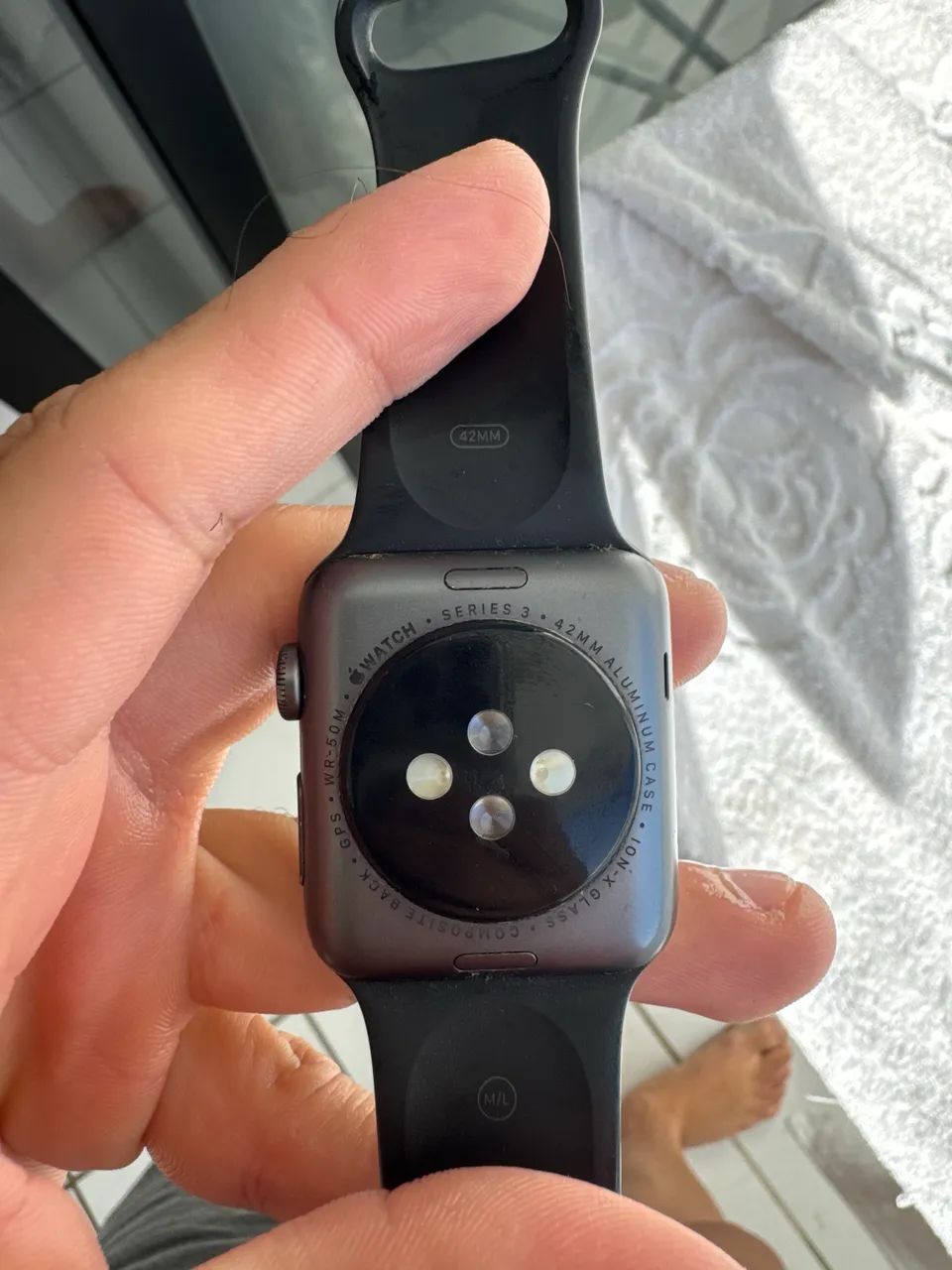 Apple Watch Series 3 42mm (com detalhe) - Foto 2