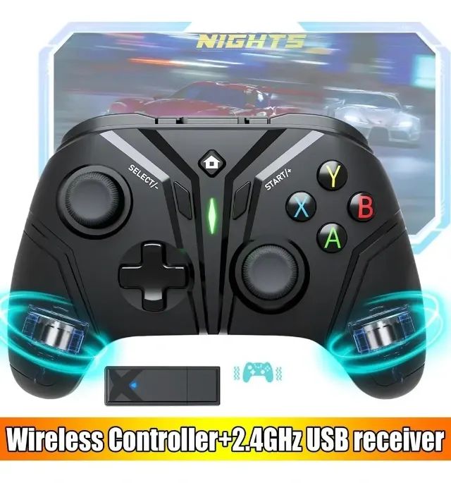 Controle Sem Fio Wireless P/ Pc, Android, Ios, Ps3,  N-switch - Foto 5