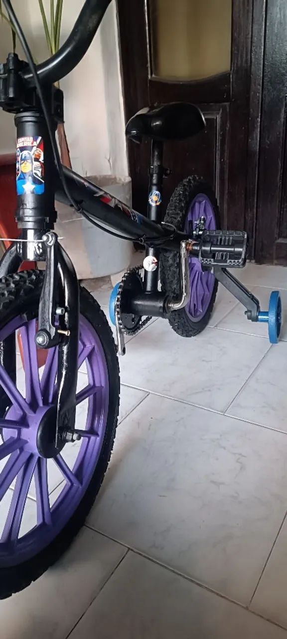 bicicleta aro 16 semi nova  - Foto 4