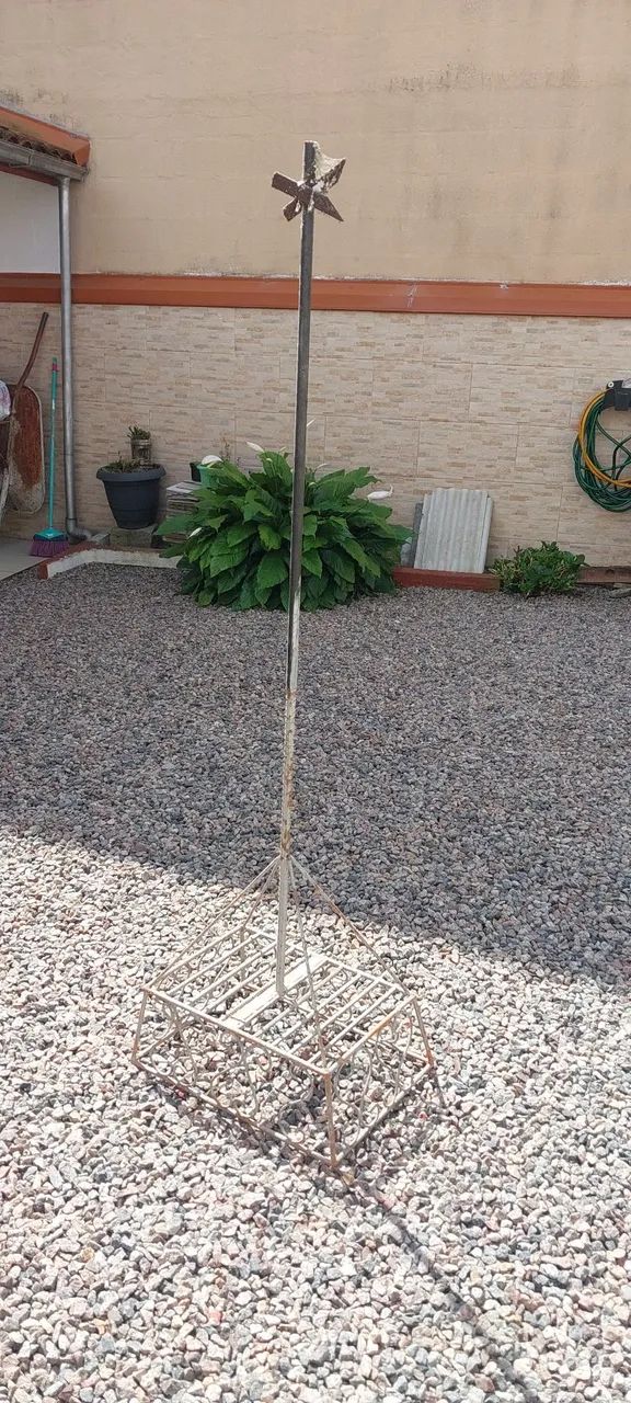 LIXEIRA DE FERRO PARA ÁREA EXTERNA - Foto 2