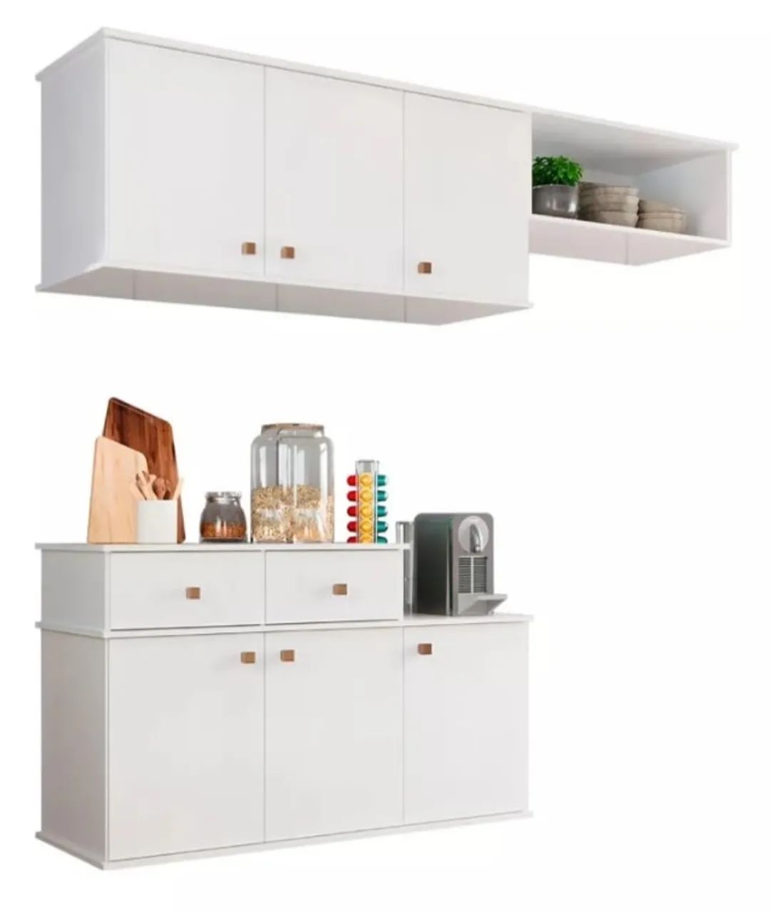 Cozinha suspensa 
