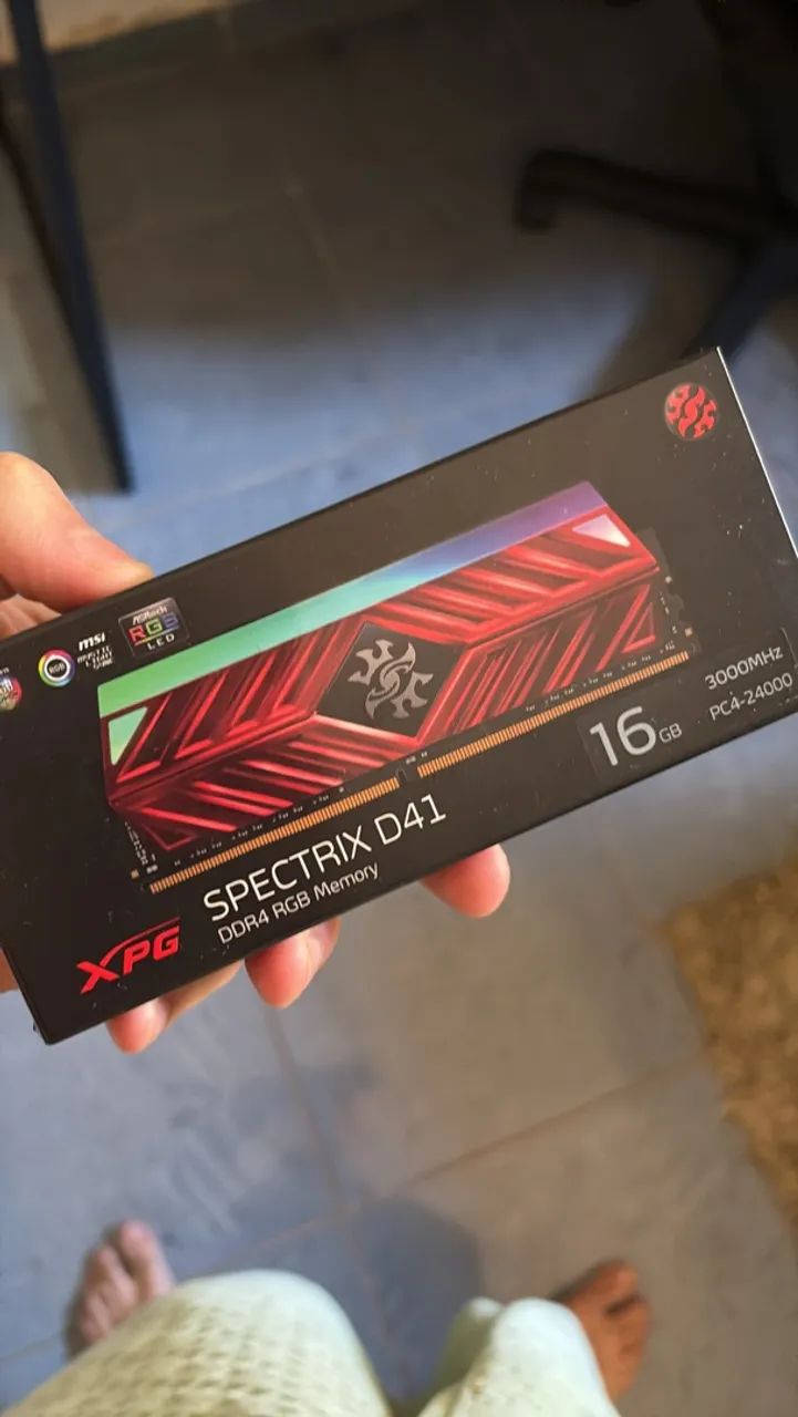 Memória ram  16GB xpg 