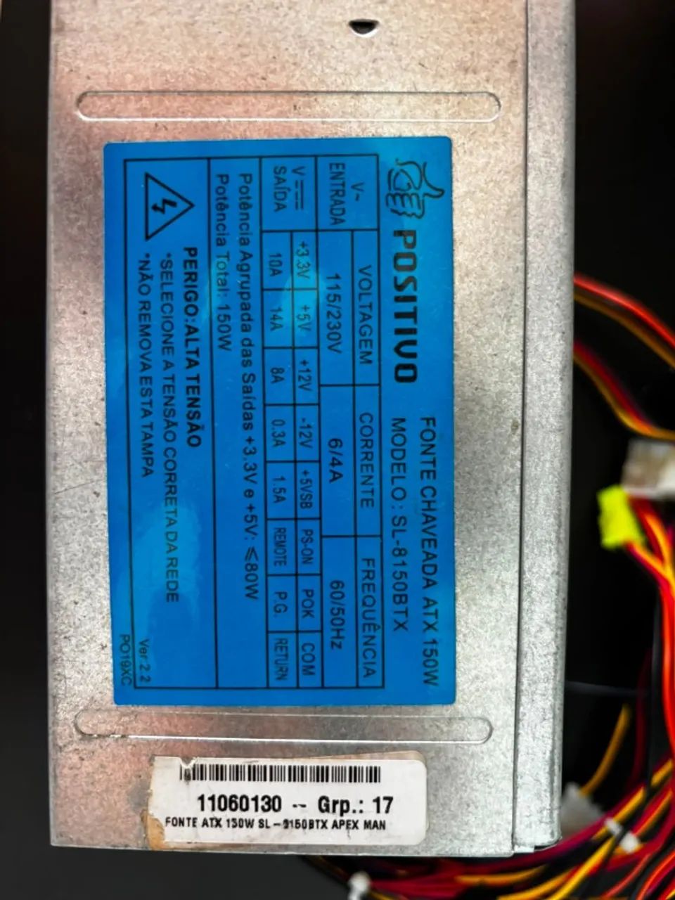 Fonte positivo 150w