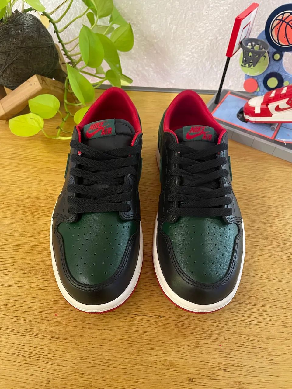 Air Jordan 1 Low ?Green Varsity Red?  - Foto 5