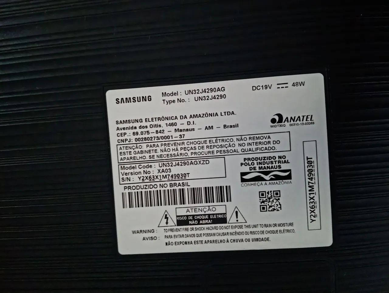 Samsung smart 32 polegadas 4k
