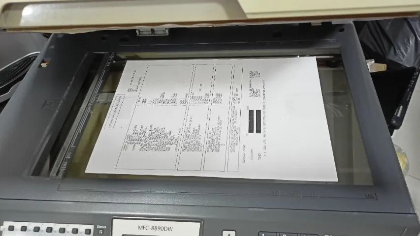 Impressora brother MFC-8890 Com Scanner e Wi-Fi  - Foto 2