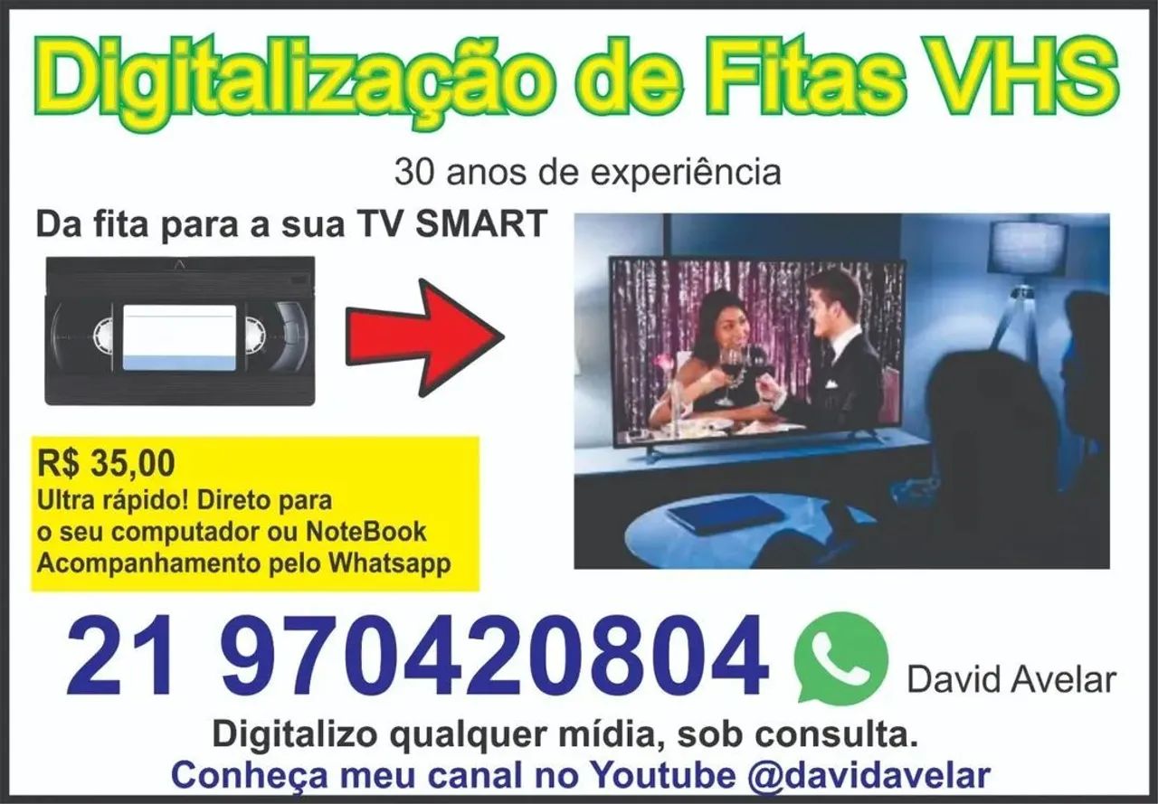 Digitalização de Fitas VHs. E outras mdias - Foto 4