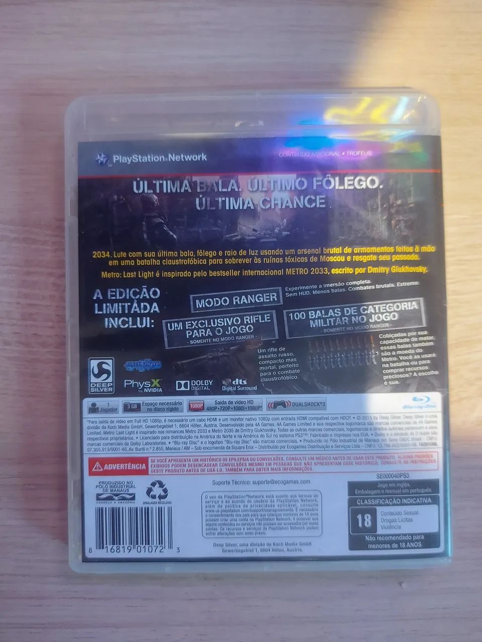 Metro Last Light Ps3 - Foto 3