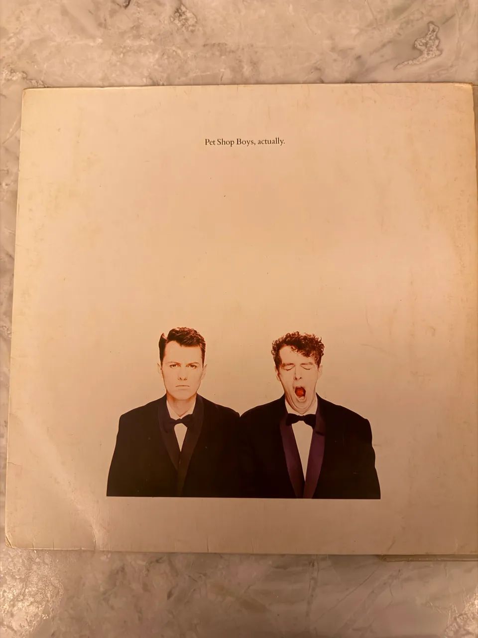 LP Pet Shop Boys - Actually - CDs, DVDs etc - Park Way, Brasília