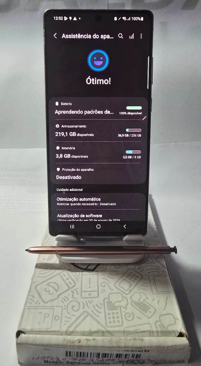 Samsung note20 5g 256gb 8gb ram original  - Foto 4
