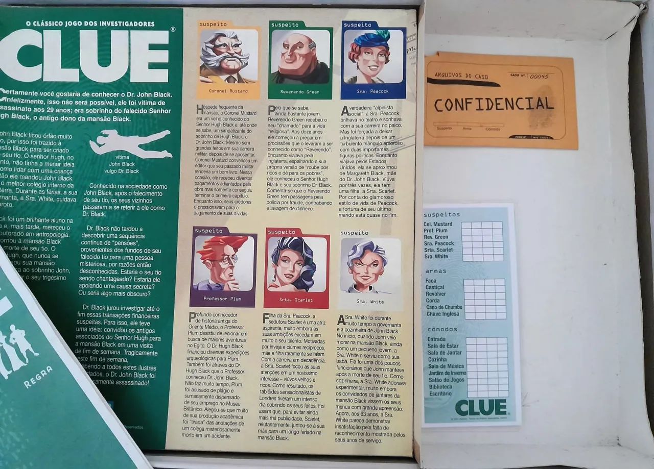 Jogo Clue - Foto 3