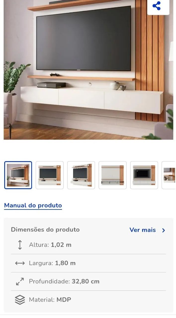 Vendo painel para tv