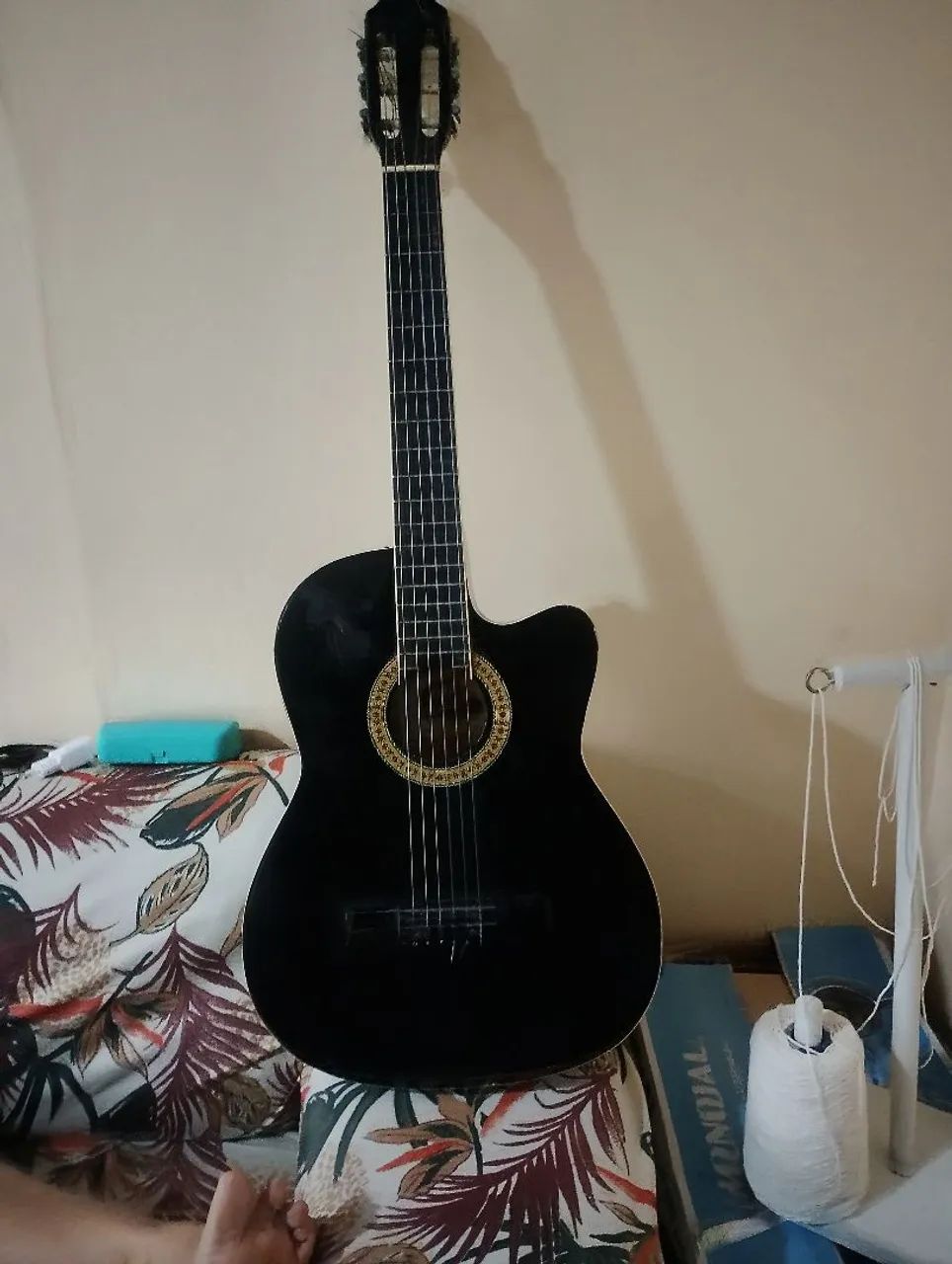  Violão elétrico estilo guitarra  - Foto 3