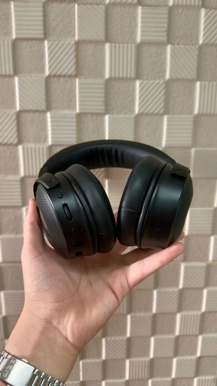 Headset Razer Kraken V3 Pro Wireless HyperSense - Foto 2