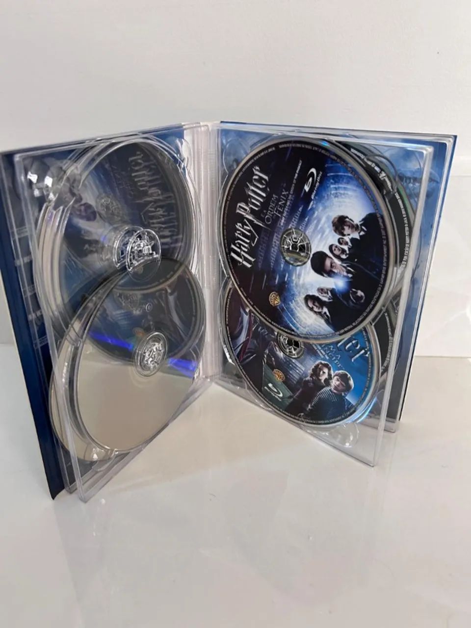 Blu Ray - Coleção Completa Harry Potter com 9 discos - Foto 4