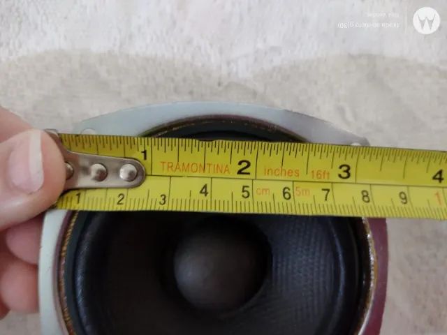 Par de alto falantes Sony, 3,5 polegadas, 6ohms, 70w cada, - Foto 3