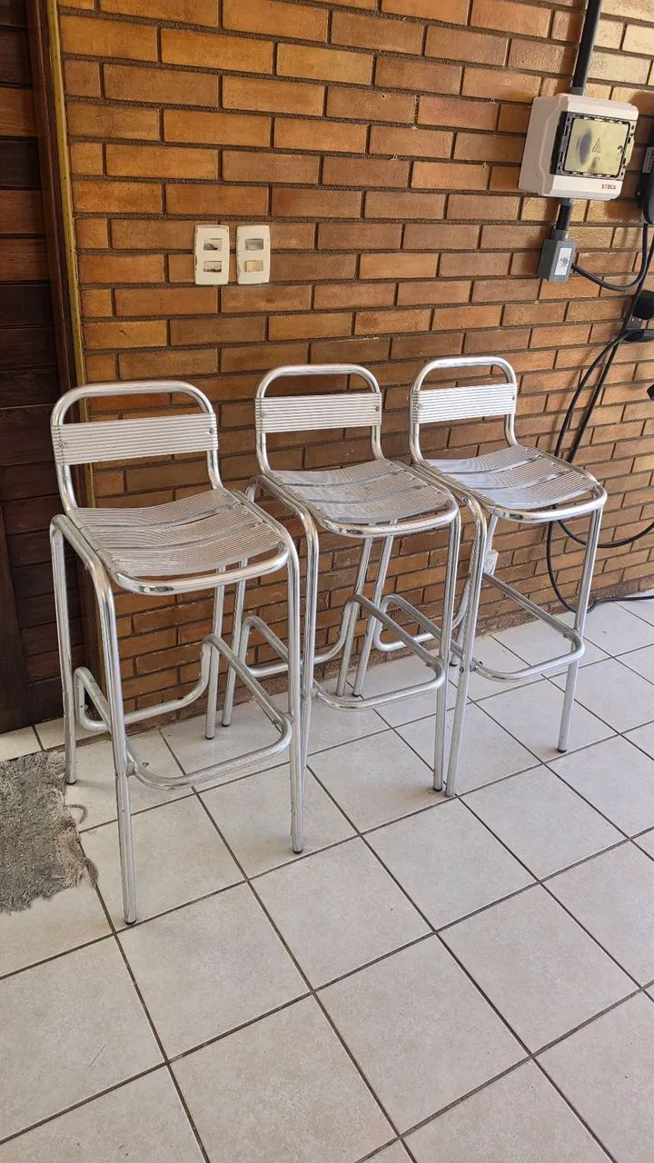 Banqueta alumínio  - Foto 4