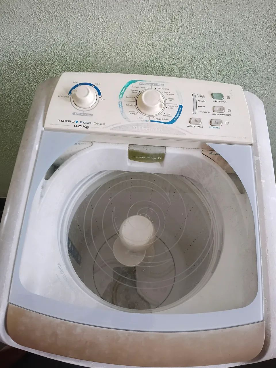 Máquina de lavar Eletrolux 8kg COM DEFEITO - Foto 4